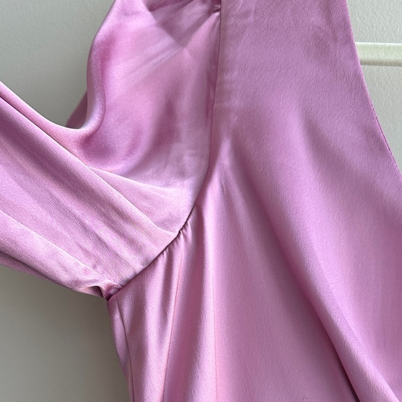 Anthropologie Porridge Colorblocked Maxi Dress, Pink/Fuchsia, Size Small - Picture 11 of 16